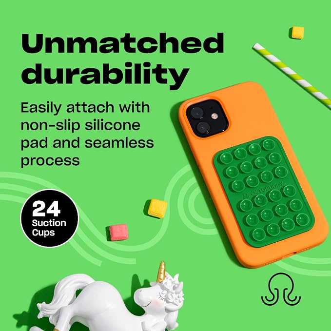 Classic - Silicone Suction Phone Case Adhesive Mount - Hands-Free, Strong Grip - Image 4