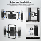 NEEWER Upgraded Phone Rig Vlogging Kit, Video Stabilizer - Image 3