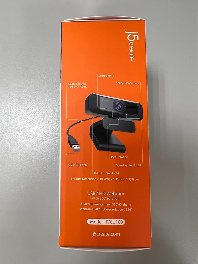 j5create USB Streaming Webcam - Image 12