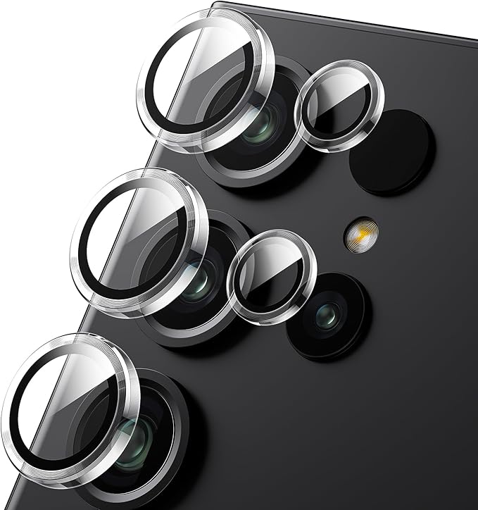 WSKEN for Samsung Galaxy S24 Ultra Camera Lens Protector, Ultra Thin Scratch by SmartProtectionGreenerFuture
