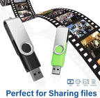 Flash Drives 4GB 20 Pack, Wooolken USB 2.0 Thumb Drives - Image 3