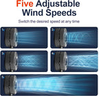 Blows Cold Air Portable Handheld Fan - Image 5