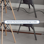 Brown PVC Floor Cord Cover - 4ft - Image 5