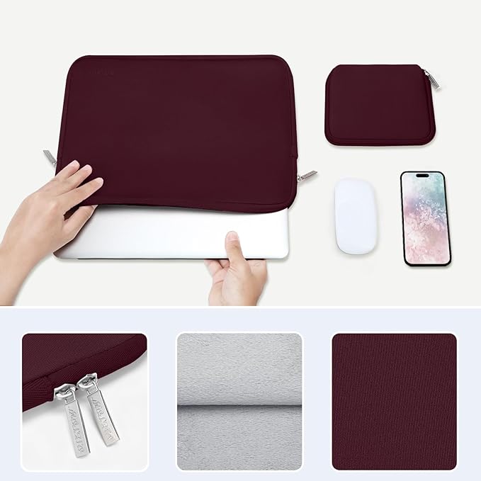 MOSISO Laptop Case 13.3 inch, 13-13.3 inch Laptop Sleeve Bag Compatible - Image 4
