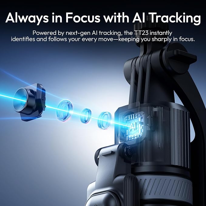 ULANZI TT23 64" Auto Face Tracking Tripod - Image 3