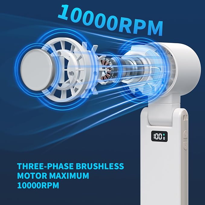 OTPEIR Portable Handheld Turbo Fan - Image 2