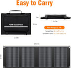 Portable Solar Panel Charger 40W Foldable Solar Panel - Image 8