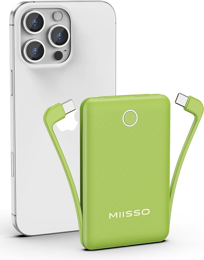 miisso 10000mAh Slim Portable Charger by MIISSO