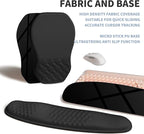 2-in-1 Ergonomic Set, Wave Keyboard Wrist Rest and Massage Slope Mouse Pad - Image 6