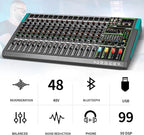 Depusheng PA16 Professional Audio Mixer Sound Board Console Desk System - Image 3