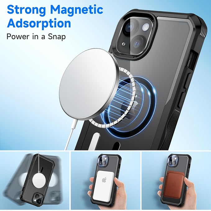 seacosmo for iPhone 15 Plus Case, Full Body Bumper - Image 7