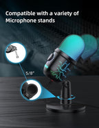 MRSDY Gaming Microphone, USB Computer Microphone - Image 7