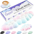 Cloud Wrist Rest Keyboard, Cloud Keyboard Wrist Pad Set by Sushret