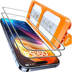TOCOL for iPhone 15 Pro Max Screen Protector 9H Hardness Military Grade by TOCOL
