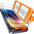 TOCOL for iPhone 15 Screen Protector 9H Hardness Military Grade Shatterproof HD by TOCOL