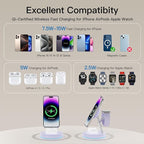 New 3 in 1 Charging Station for Apple Compatible - Image 9