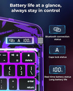 TSQQST Clear Wireless Keyboard Case - Image 4