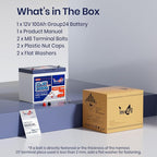 12V100Ah Group24 Mini LiFePO4 Battery, Grade A Battery Cells, Drop-in - Image 9