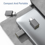 Basesailor USB C to USB Adapter 3 Pack, USBC Male to A Female 3.0 OTG MacBook - Image 6
