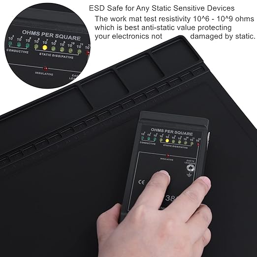 Premium Heat Resistant 932°F Anti Static Mat, HPFIX ESD Mat - Image 2