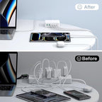 USB C Fast Charger, 150W 6 Port Desktop PD GaN Fast Charger Charging Station - Image 6