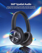 Hybrid Active Noise Cancelling Headphones 120H Playtime Wireless Headphones - Image 8