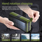 Solar Charger Power Bank 63200mAh, Portable Charger - Image 3