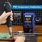 WEP 2009D-II Hot Air Soldering Station, Hot Air Rework Station - Image 5