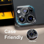 beuxece for 6 Pack iPhone 16 Pro/iPhone 16 Pro Max Camera Lens Protector 9H - Image 6
