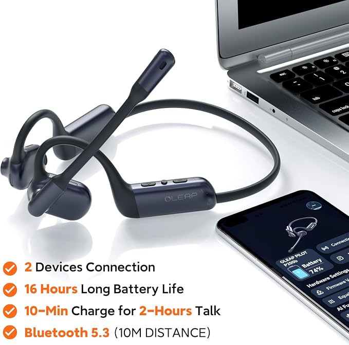 Pilot P200b Pro Wireless Headset - Image 4