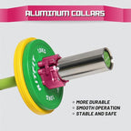 RitFit 2-Inch Magnetic Barbell Collars Locking Clamps - Image 4