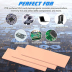 30 Pieces 2.6 x 0.8 Inch Silicone Thermal Pad Reusable Thermal Conductive - Image 6