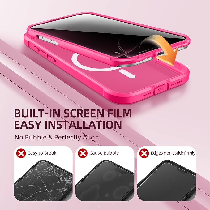 BERFY Magnetic for iPhone 16 Pro Case, Compatible - Image 6
