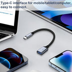 USB C to USB 3.0 Adapter, Type C Male to USB Female OTG Cable Thunderbolt3 to - Image 5