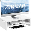 Zimilar Monitor Stand Riser, 2 Tiers Laptop Computer Monitor Riser by Zimilar