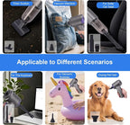 Car Vacuum Portable Cordless, 21000PA 4 in 1 Suck/Blow/Pump/Charger 120W - Image 7