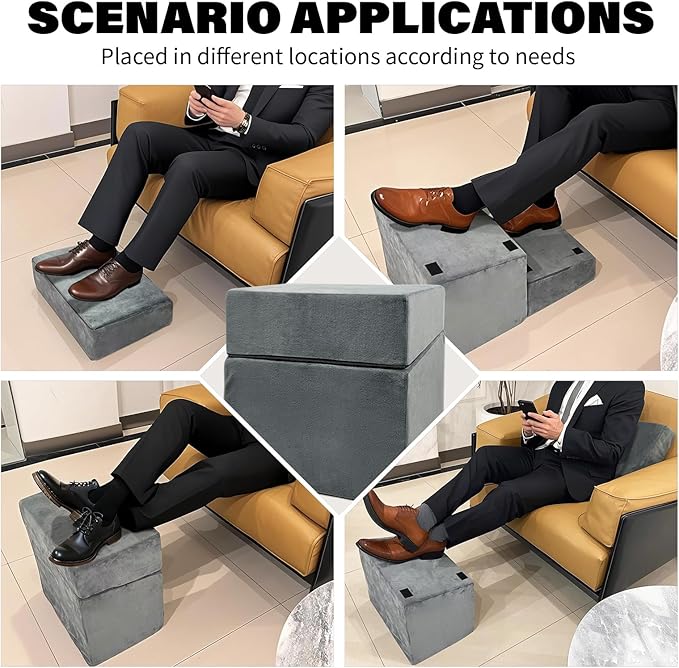 Adjustable Foot Rest Under Desk - Image 7