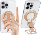 RESPECTED-BRO-Magnetic-Phone-Grip-Stand-with-Finger-Strap, 4-in-1 Magnetic Ring by RespectedBro