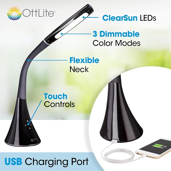 OttLite Swerve LED Desk Lamp - Image 2