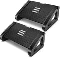 2 Pcs Foot Rest for Under Desk at Work, Ergonomic 6 Heights Adjustable Footrest by Beeveer