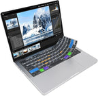 JCPal Adobe Lightroom Shortcut Guide Keyboard Cover by JCPAL