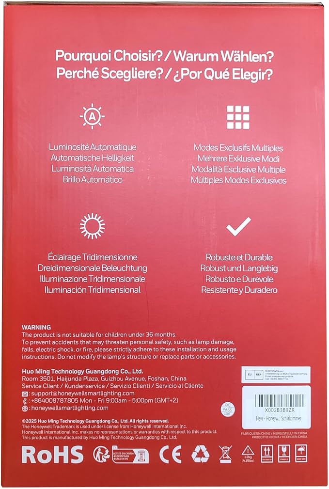 Honeywell Desk Lamp for Home Office, H6 Sunturalux™ Eye-Caring Led Desk Light - Image 15