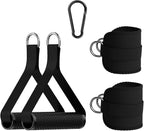 Cable Machine Attachment for Home Gym, Tricep Press LAT Pull Down Attachment by JOTUPLUN