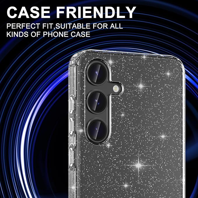 for Samsung Galaxy S24 FE Camera Lens Protector, Individual Metal Ring Tempered - Image 5