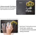 Sunflower 'You Are My Sunshine' Black Wood Gaming Mouse Mat - Image 3