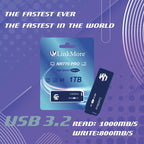 LinkMore NR770 1TB USB 3.2 Gen2 Flash Drive, Read Speed up to 1000MB/s - Image 9
