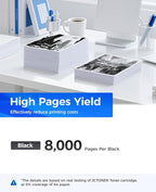 TN850 Black Toner Cartridge 2-Pack High Yield Compatible - Image 3