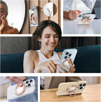 Syncwire Magnetic Phone Grip for MagSafe, Magnetic Sparkle Phone Ring Holder - Image 7
