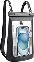 2L Waterproof Phone Pouch for iPhone 16 15 14 11 Pro Max & Galaxy S24 S21 by Jzocon