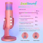 ZealSound USB Gaming Microphone - Image 4